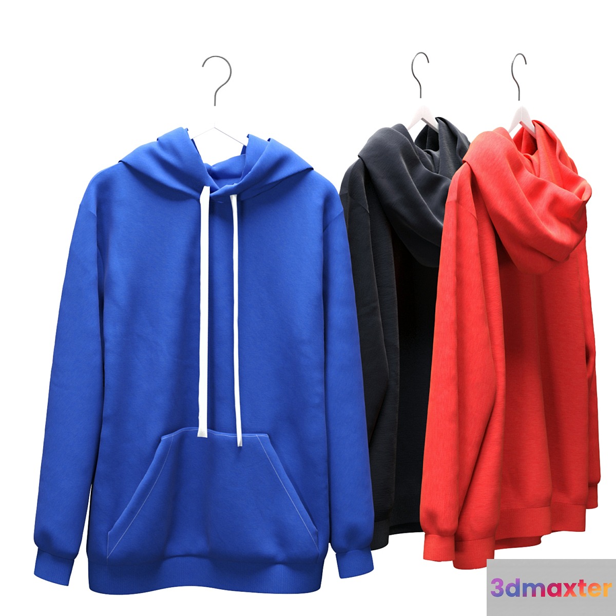 Hoody set 2 3D Max