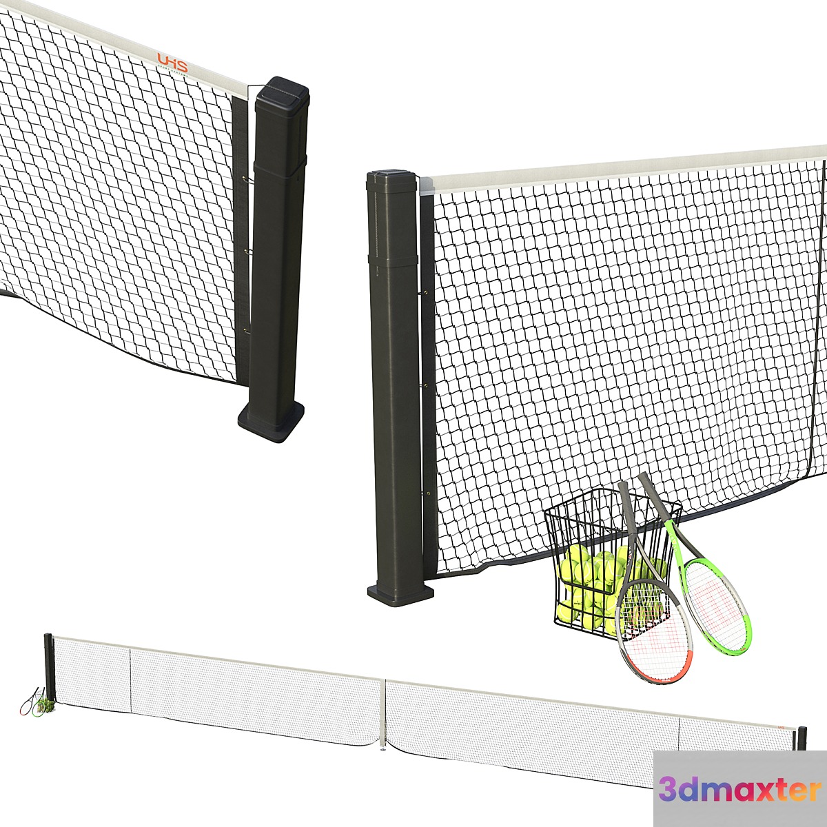 Tennis net 3D Max