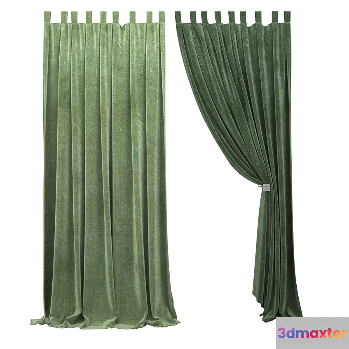 Curtain -047 3D Max