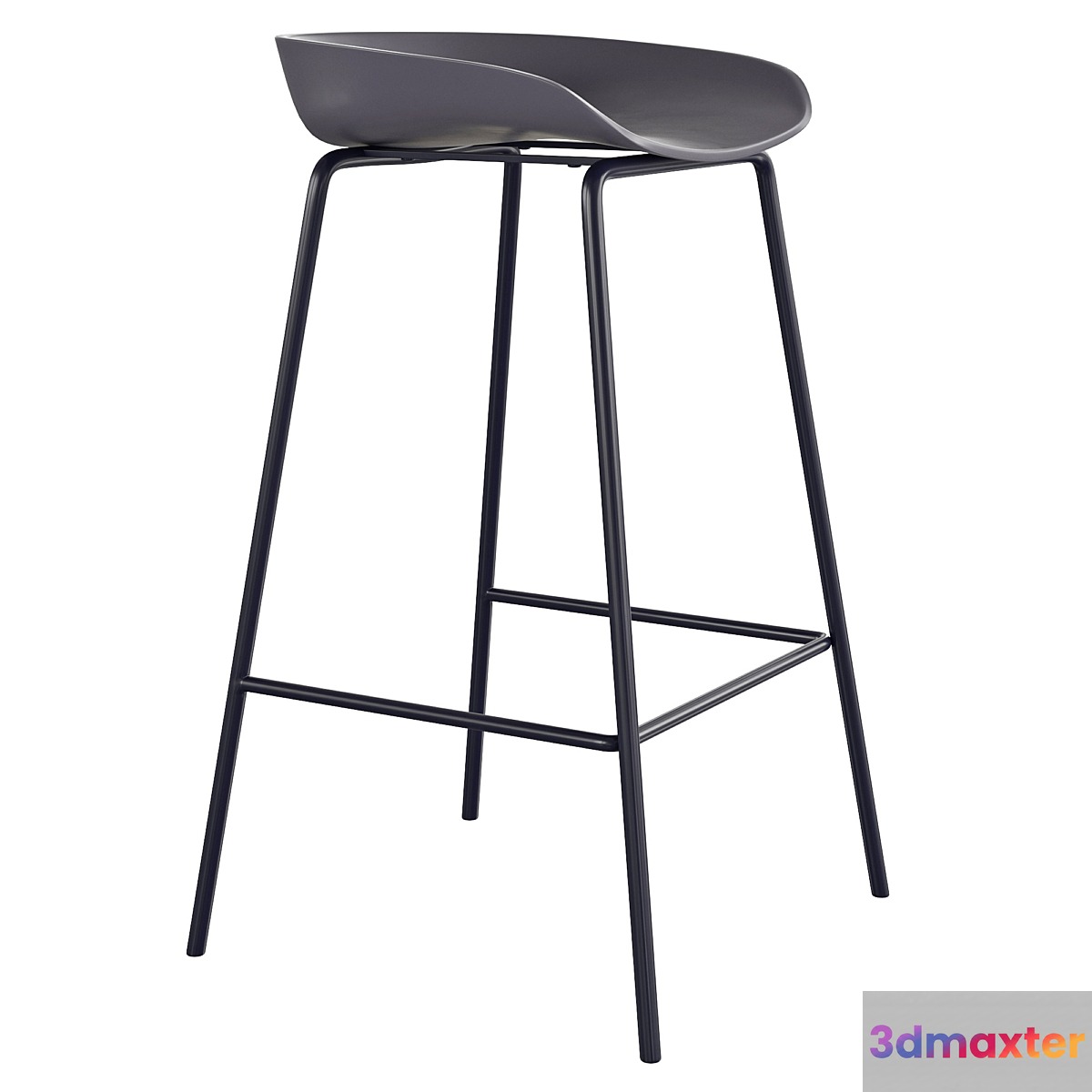 Bar stool Halmar H94 3D Max