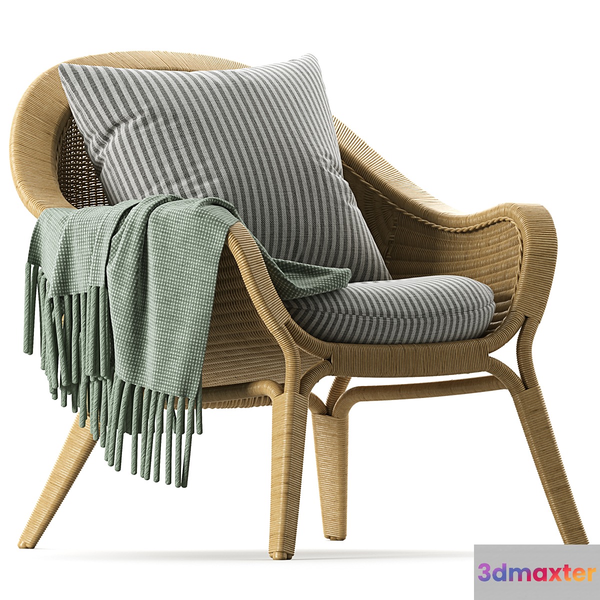 Nanna ditzel armchair 3D Max