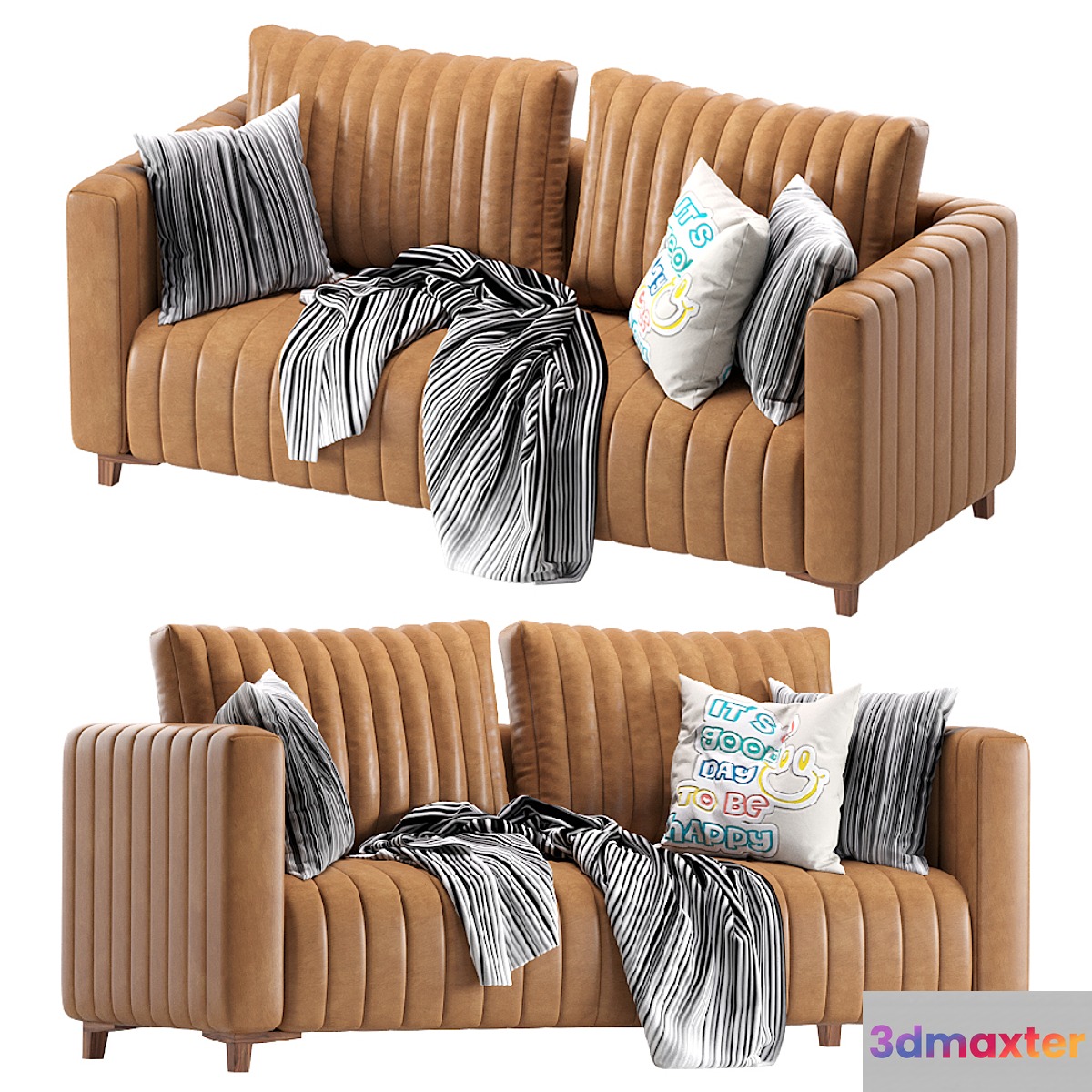 Sofa Belissa Leather_Диван Белисса divan.ru 3D Max