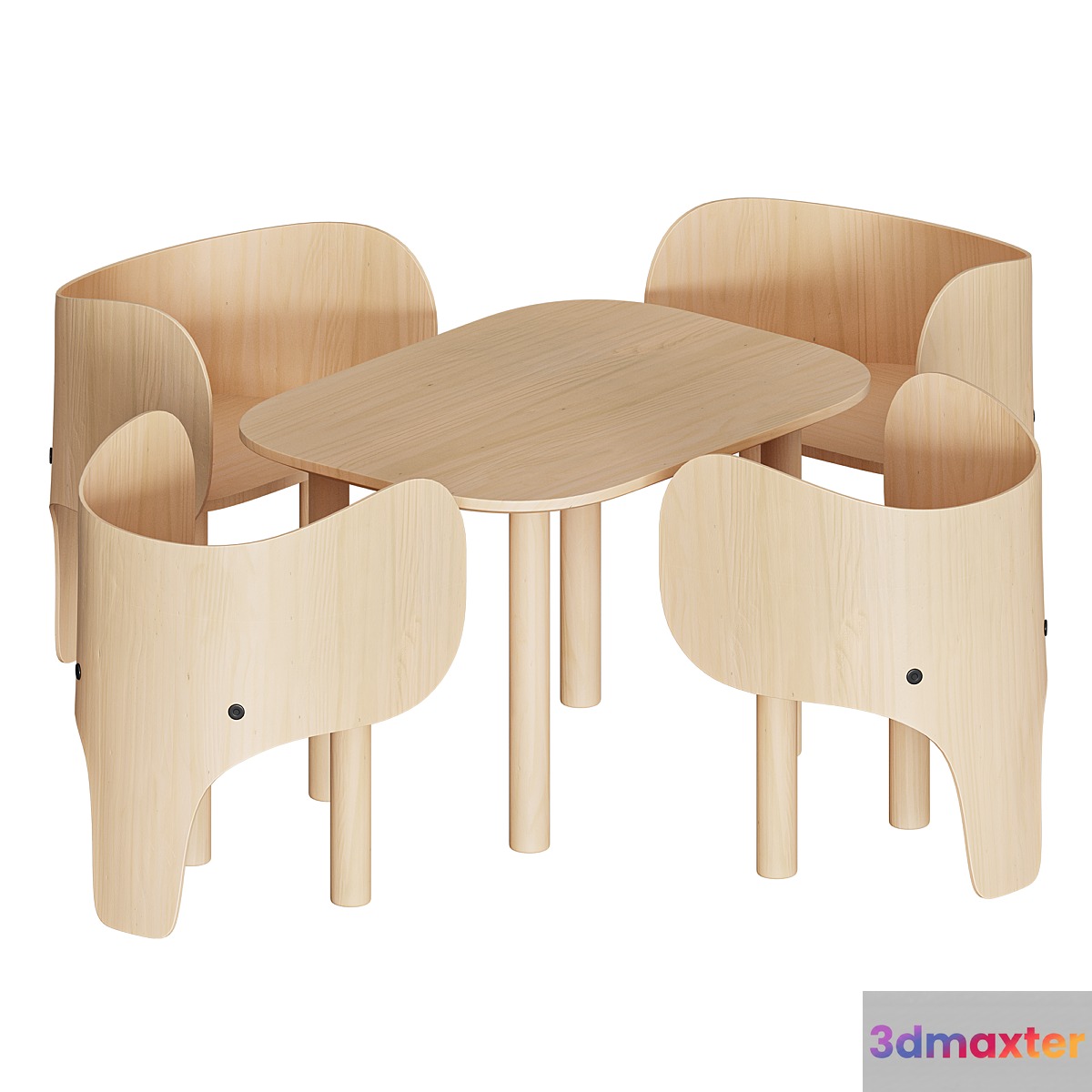 Elephant Chair & Table by EO