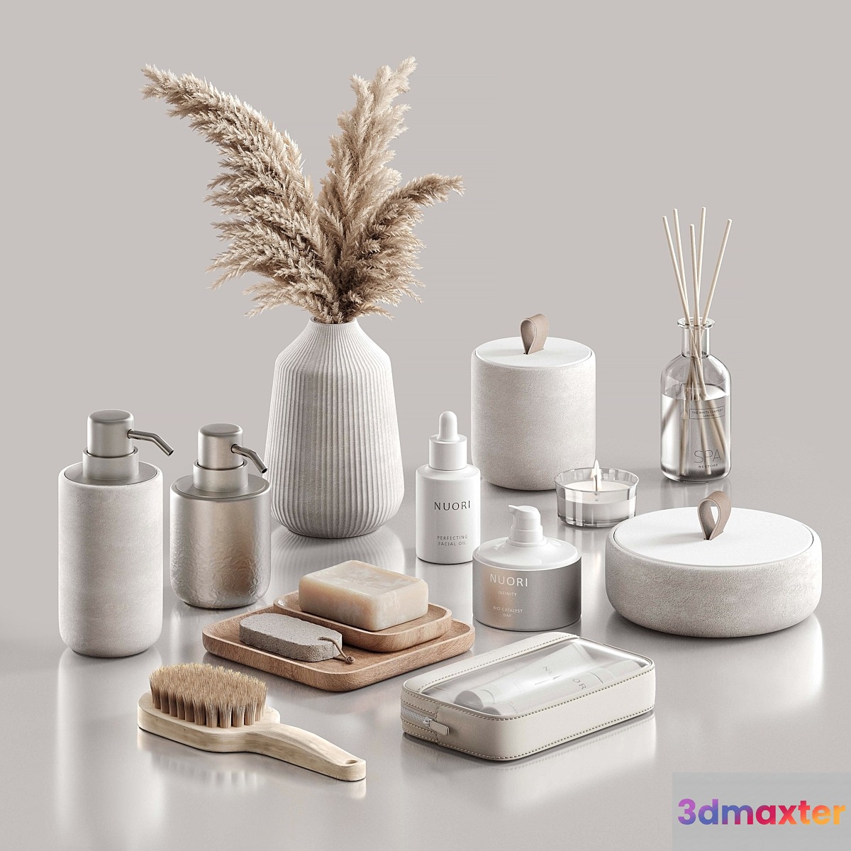 Decorative set 038 3D Max