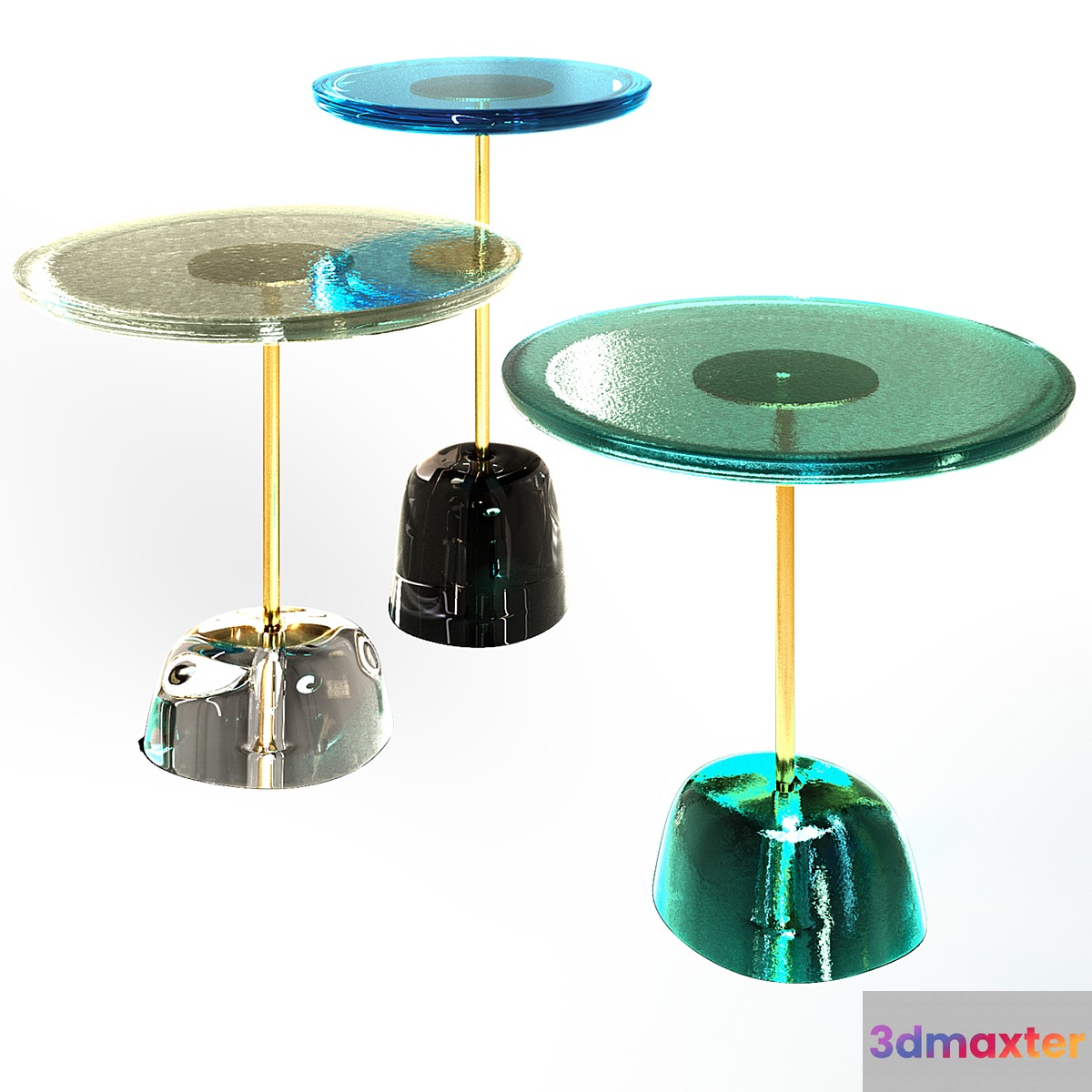 PINA pulpo table 3D Max