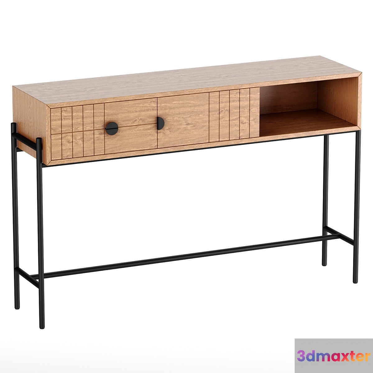 Clara oak console