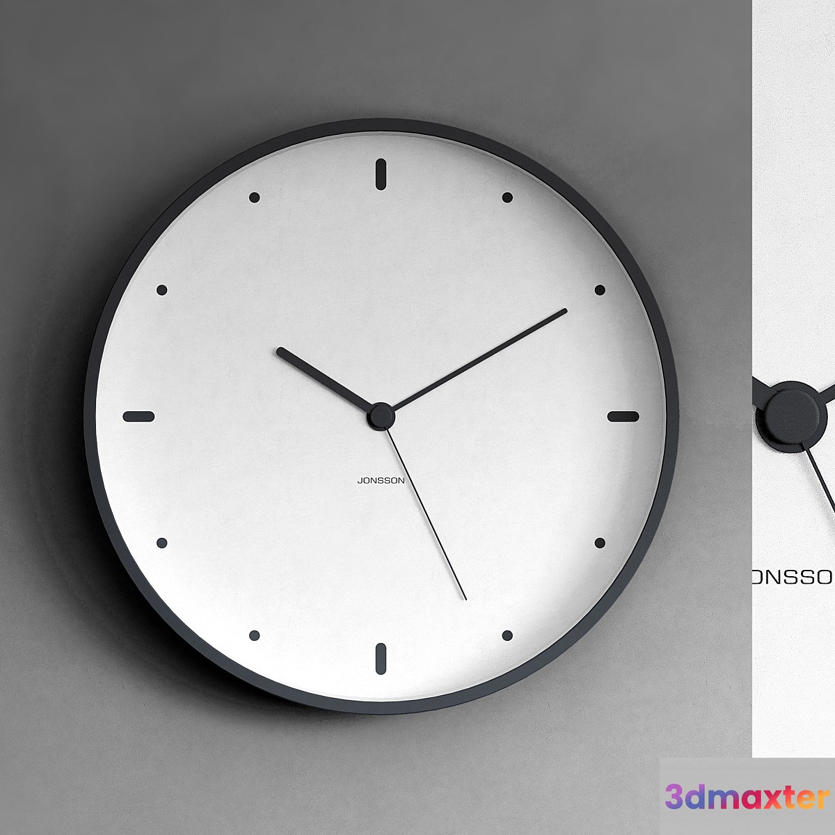 Clock 115 3D Max