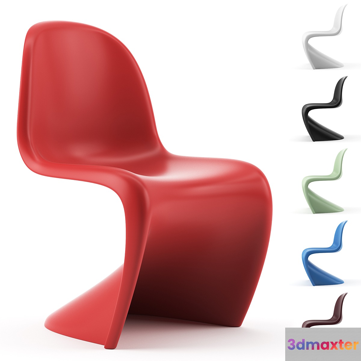 Panton Chair by Vitra 3D Max