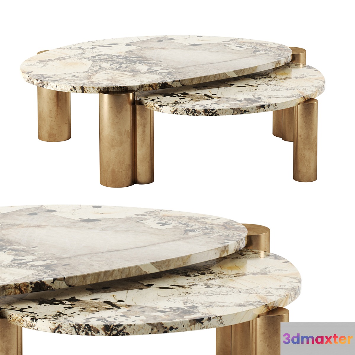 Xenolith table by Ben Barber 3D Max