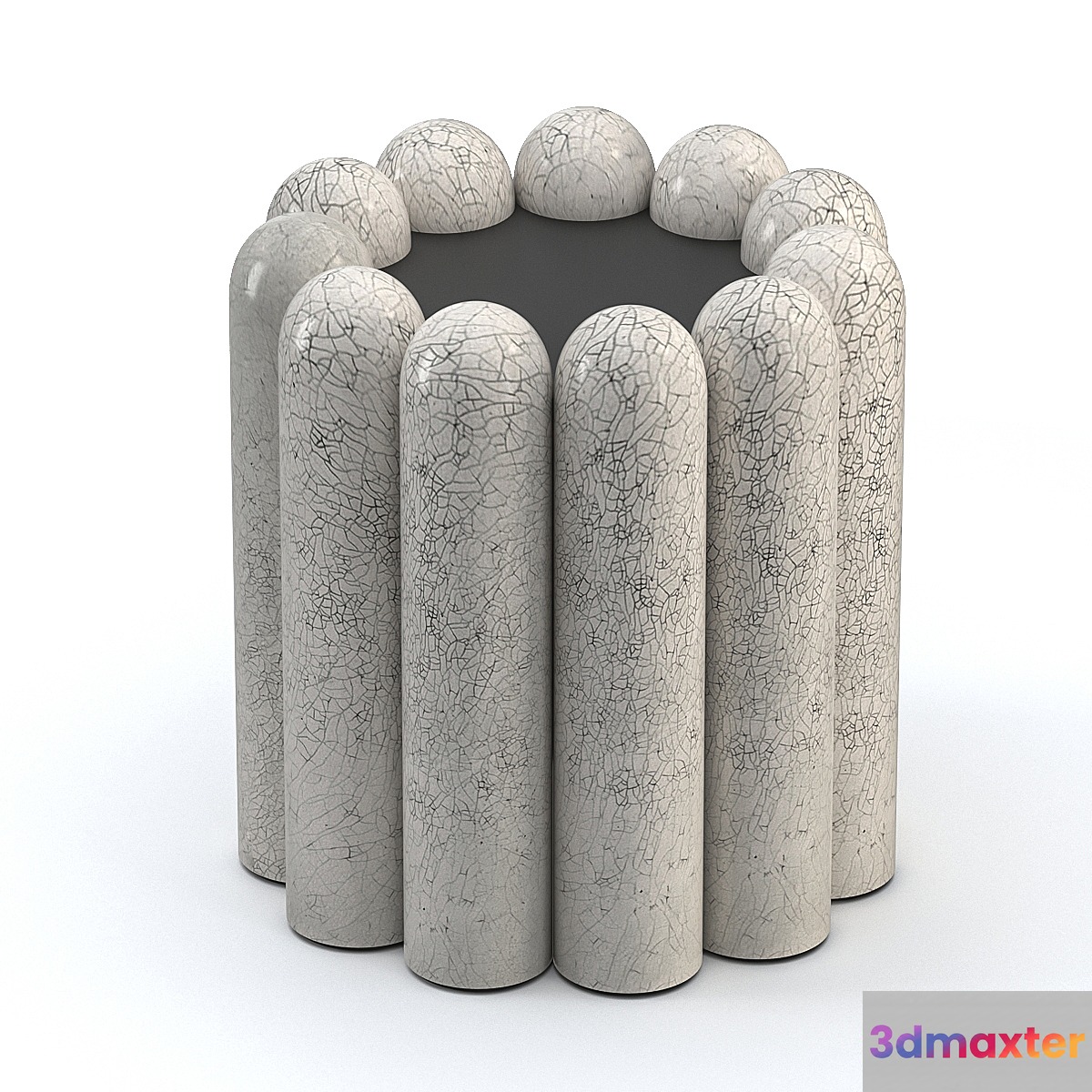 Side table Raku Yaki 3D Max