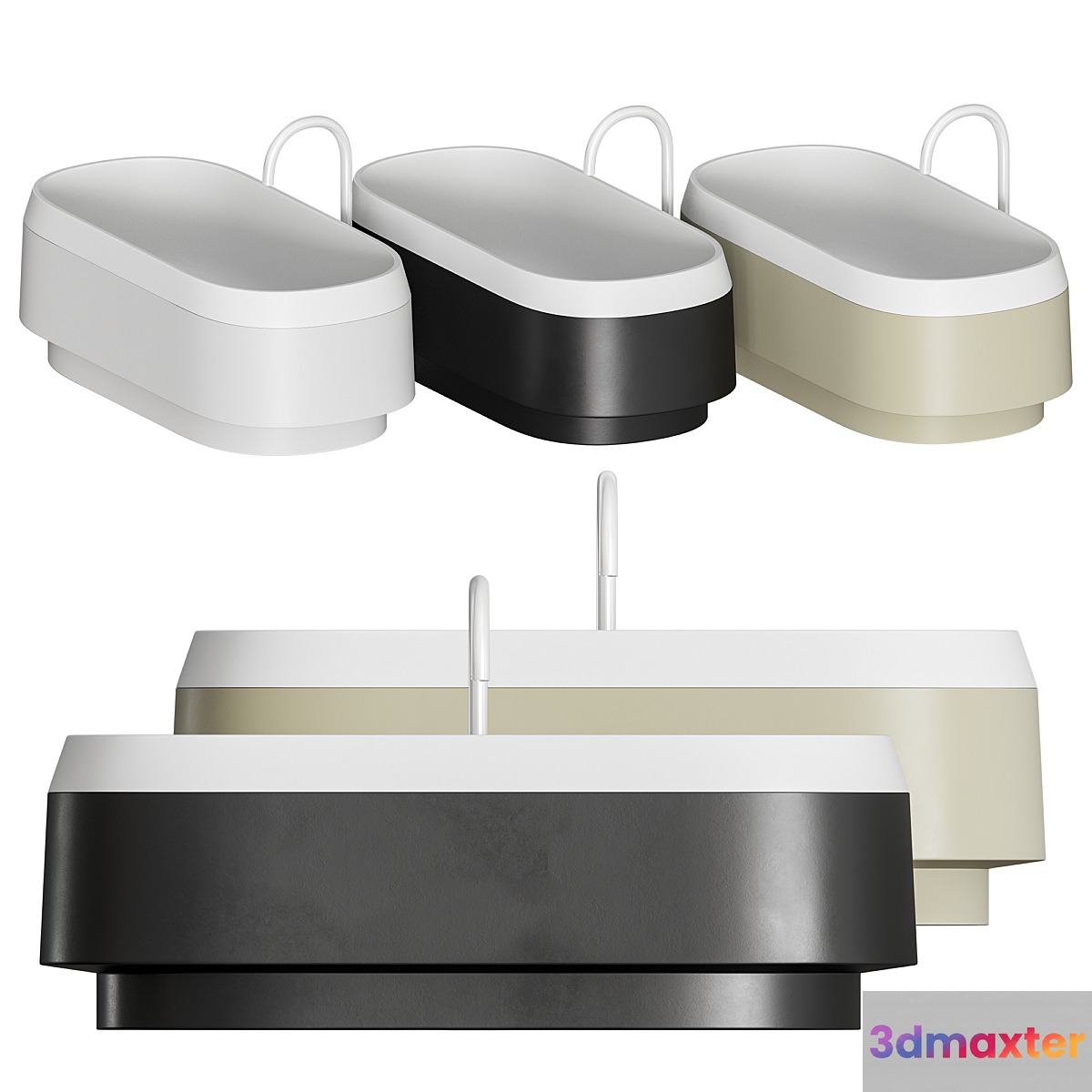 Agape LARIANA Bathtub 3D Max