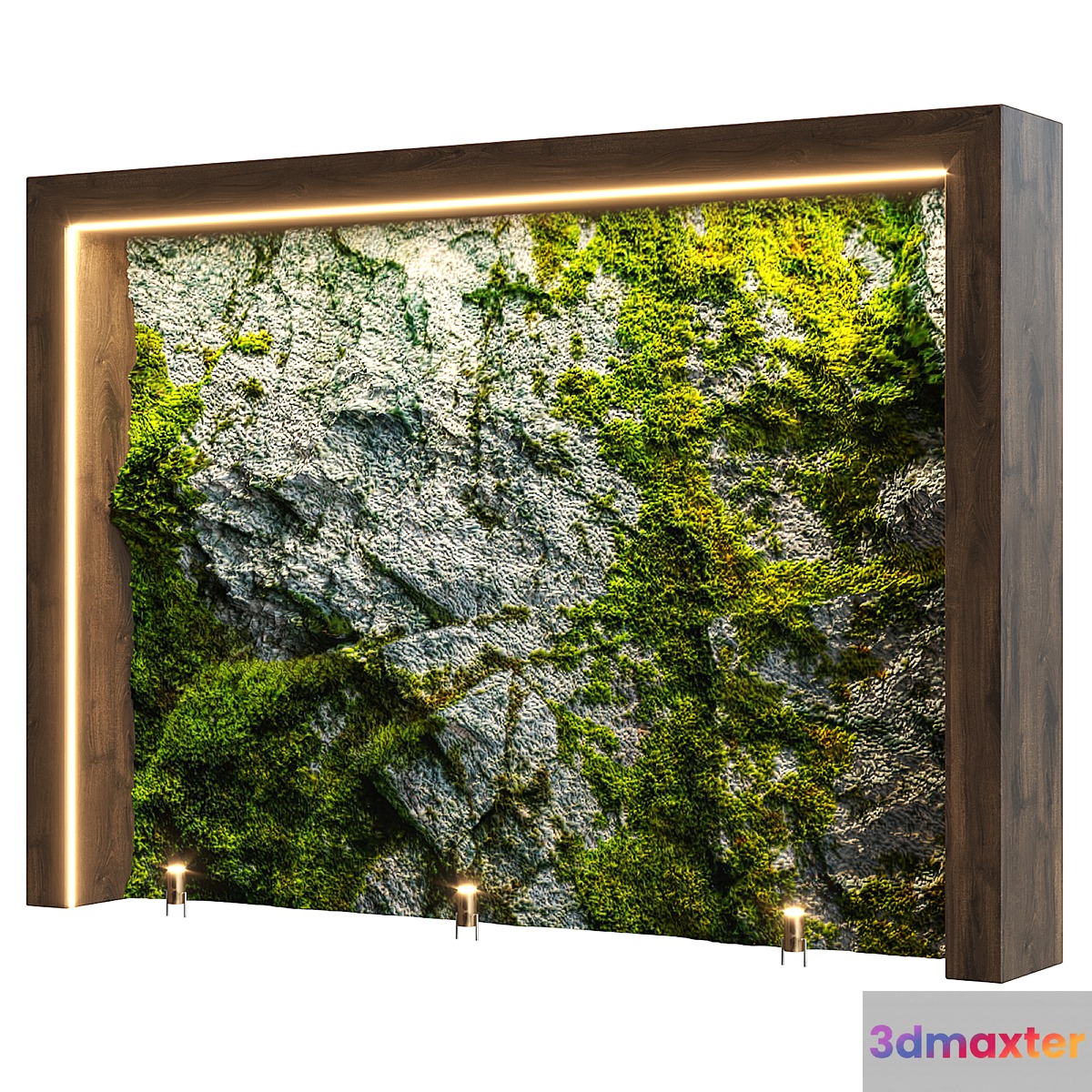 natural stone wall8 3D Max