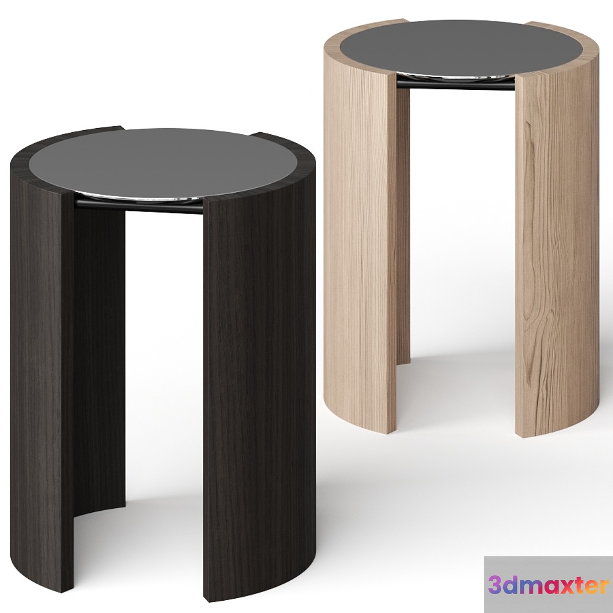 Bradley Jeremy Side Tables 3D Max