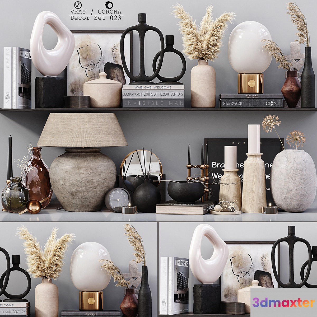 Decor Set 023 3D Max