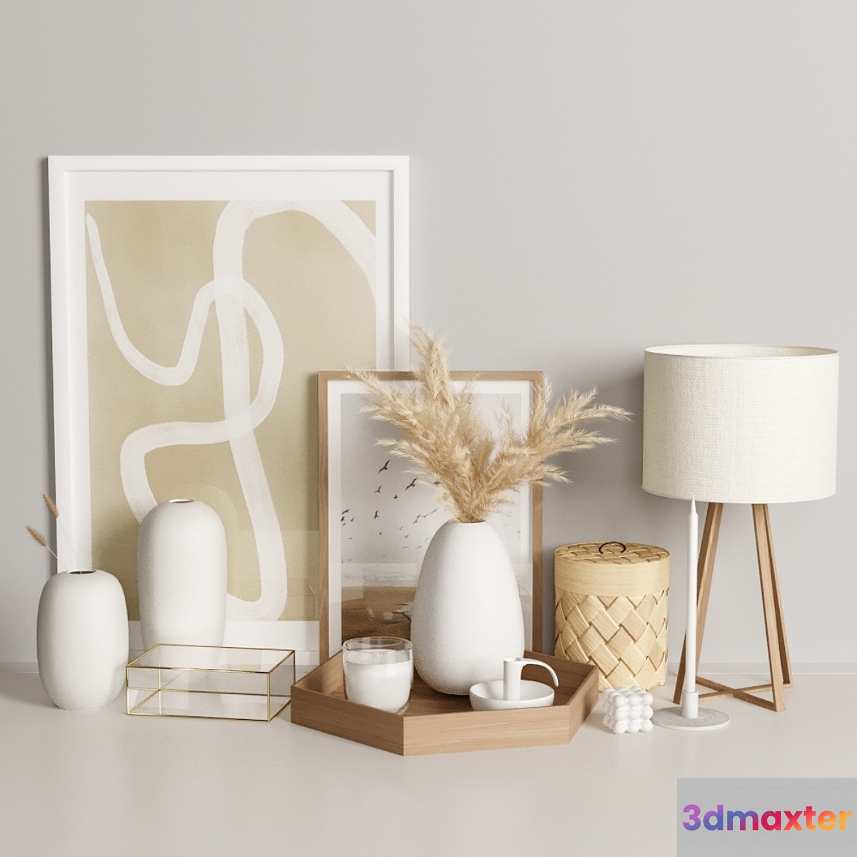 Decorative set 05 - No.4 3D Max
