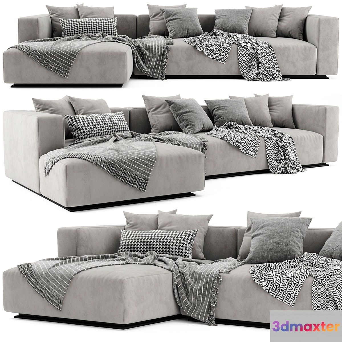 Verzelloni Rubik Chaise Longue Sofa - No.2