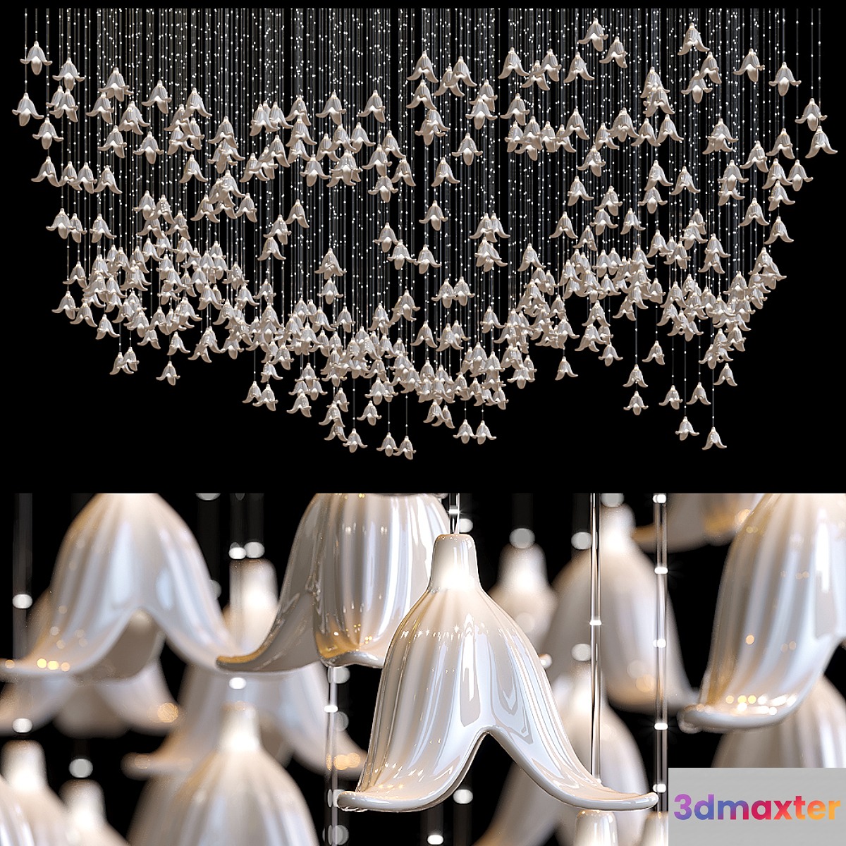 Pendant lamp Sharon Marston - Dujardin