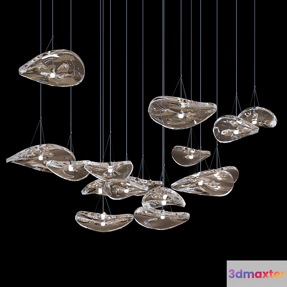 Pendant lamp Terzani - Manta - No.4