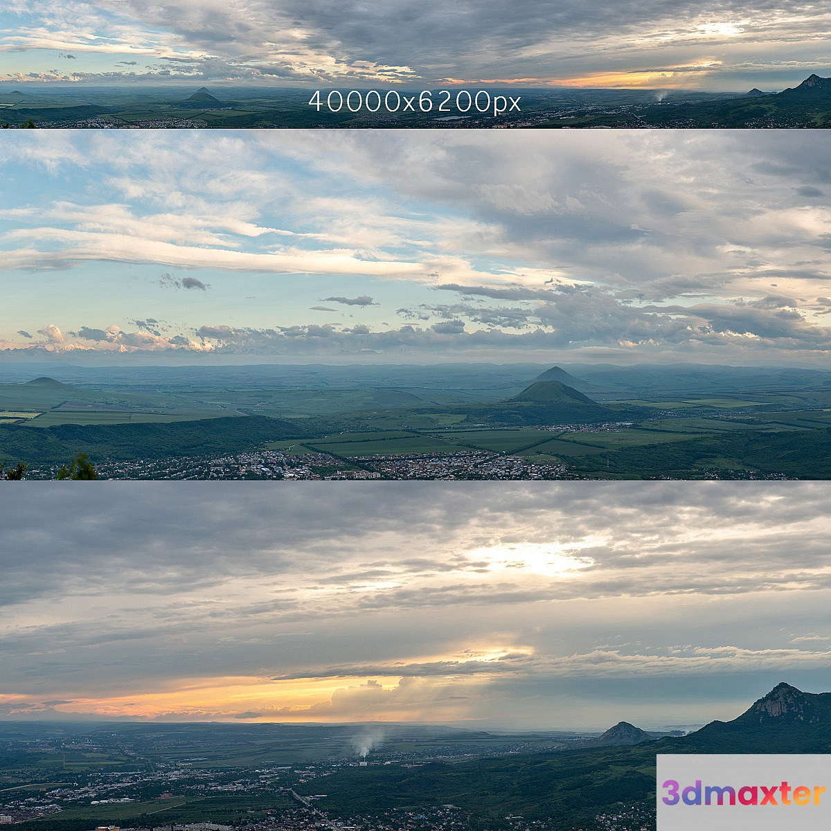 Panorama from Mount Mashuk. 40k