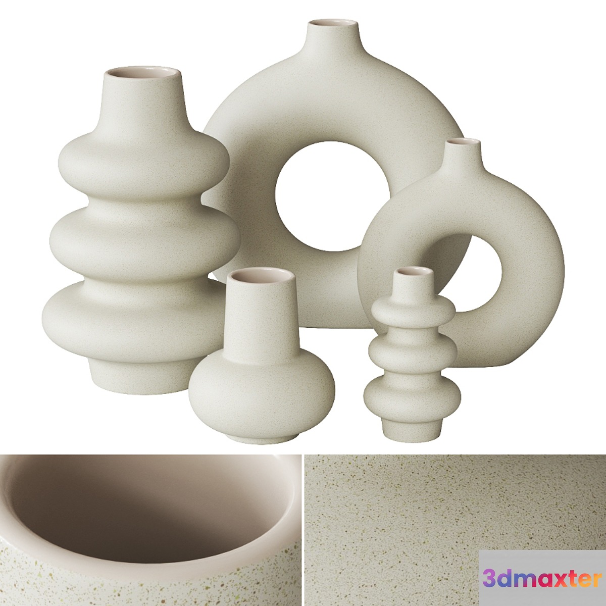 Ceramic vases H&M