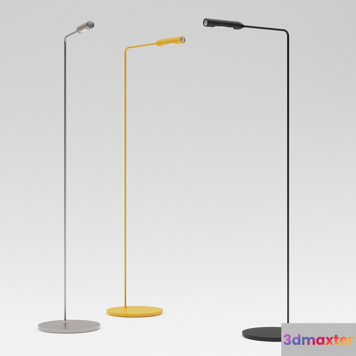 FLO LOUNGE FLOOR LAMP By Lumina Italia 3D Max