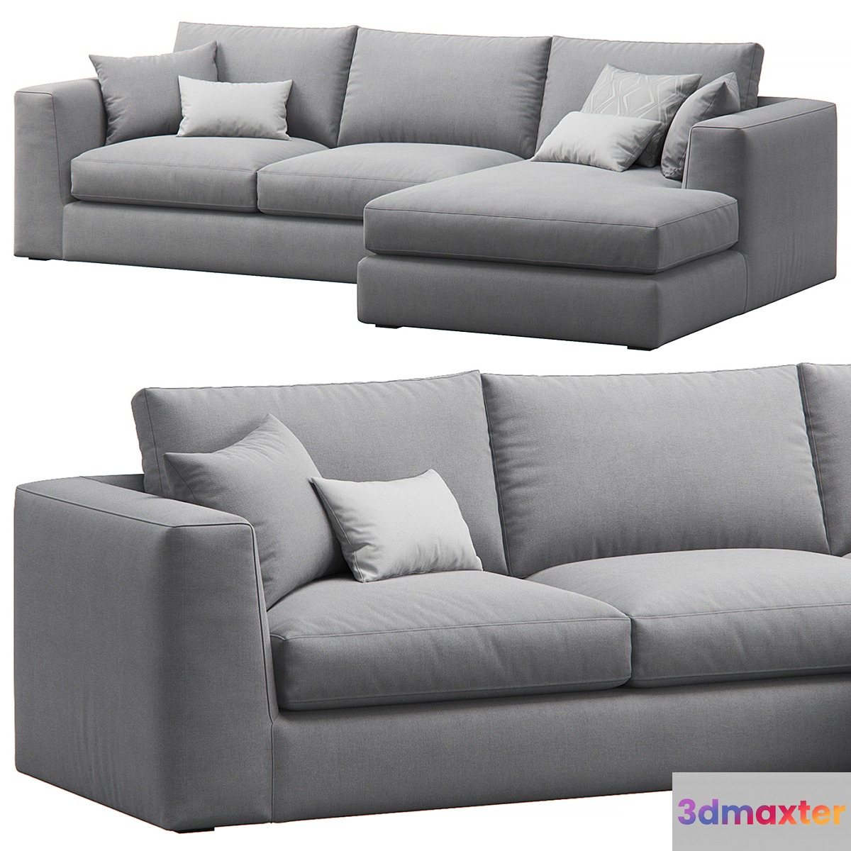 Alameda9 Corner Sofa by KOO International 3D Max