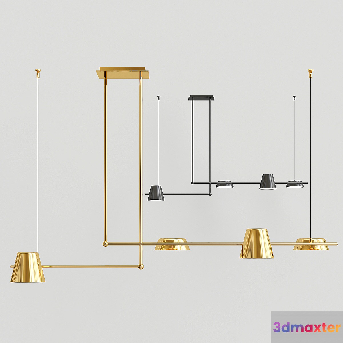 TOIVOLA chandelier 3D Max