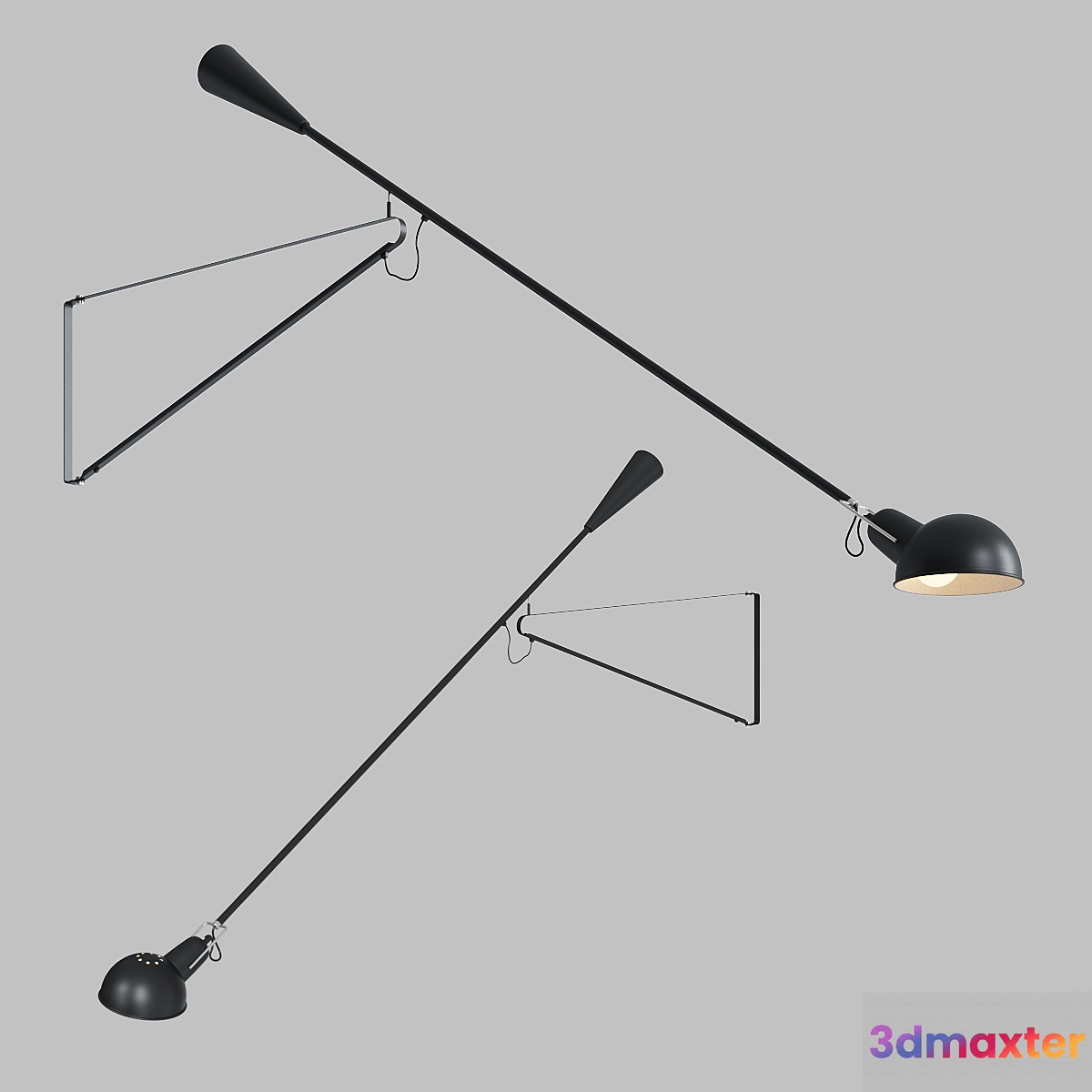 Lightology 265 PLUG IN WALL LIGHT By Paolo Rizzatto 3D Max