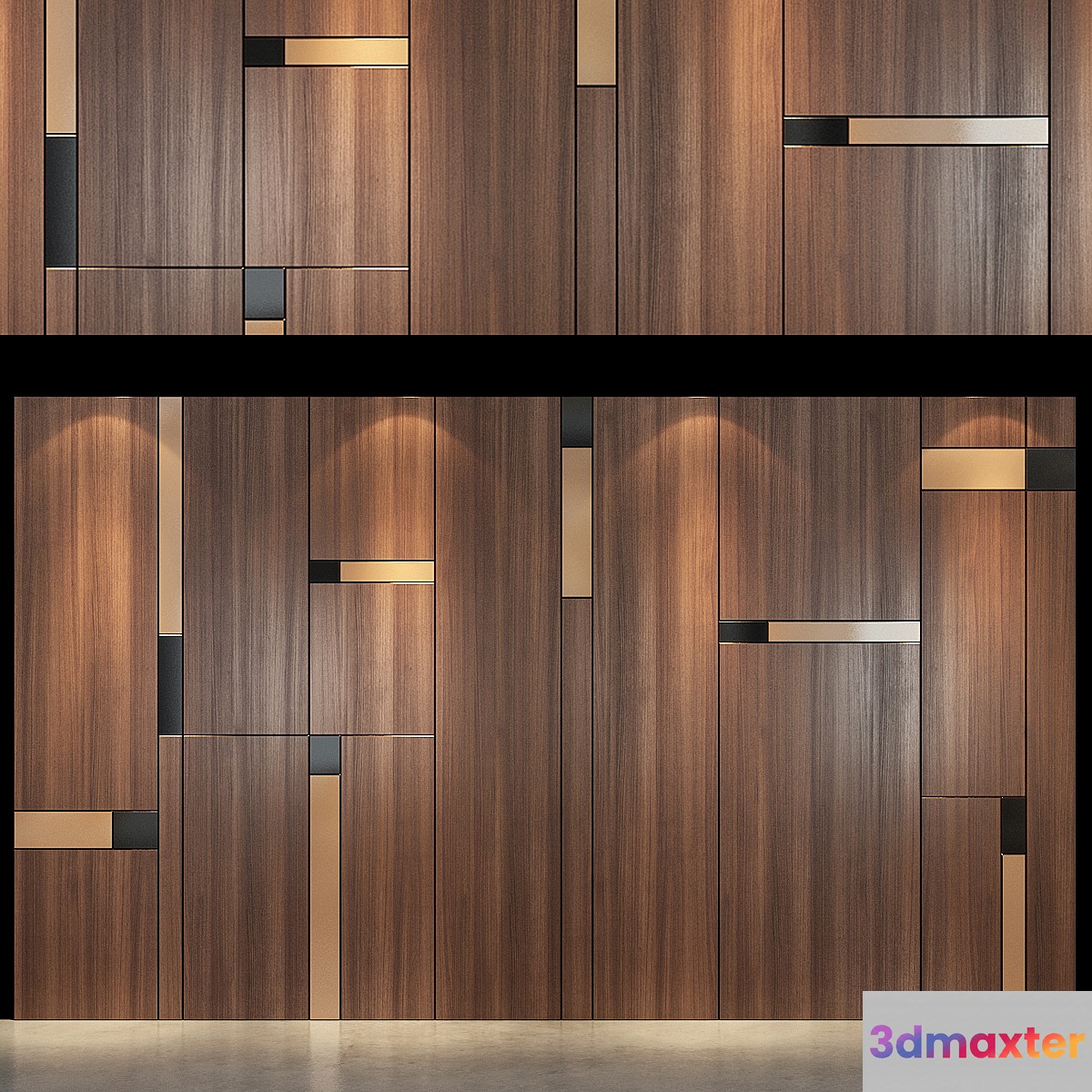Wall Panel 42 3D Max