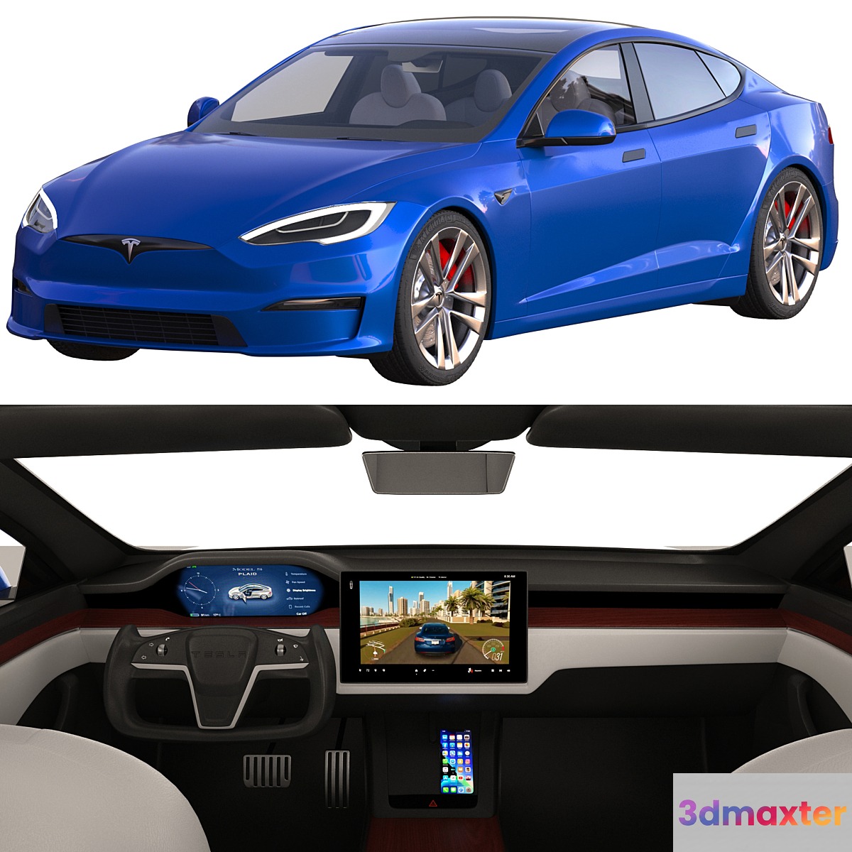 Tesla Model S 2021 PLAID