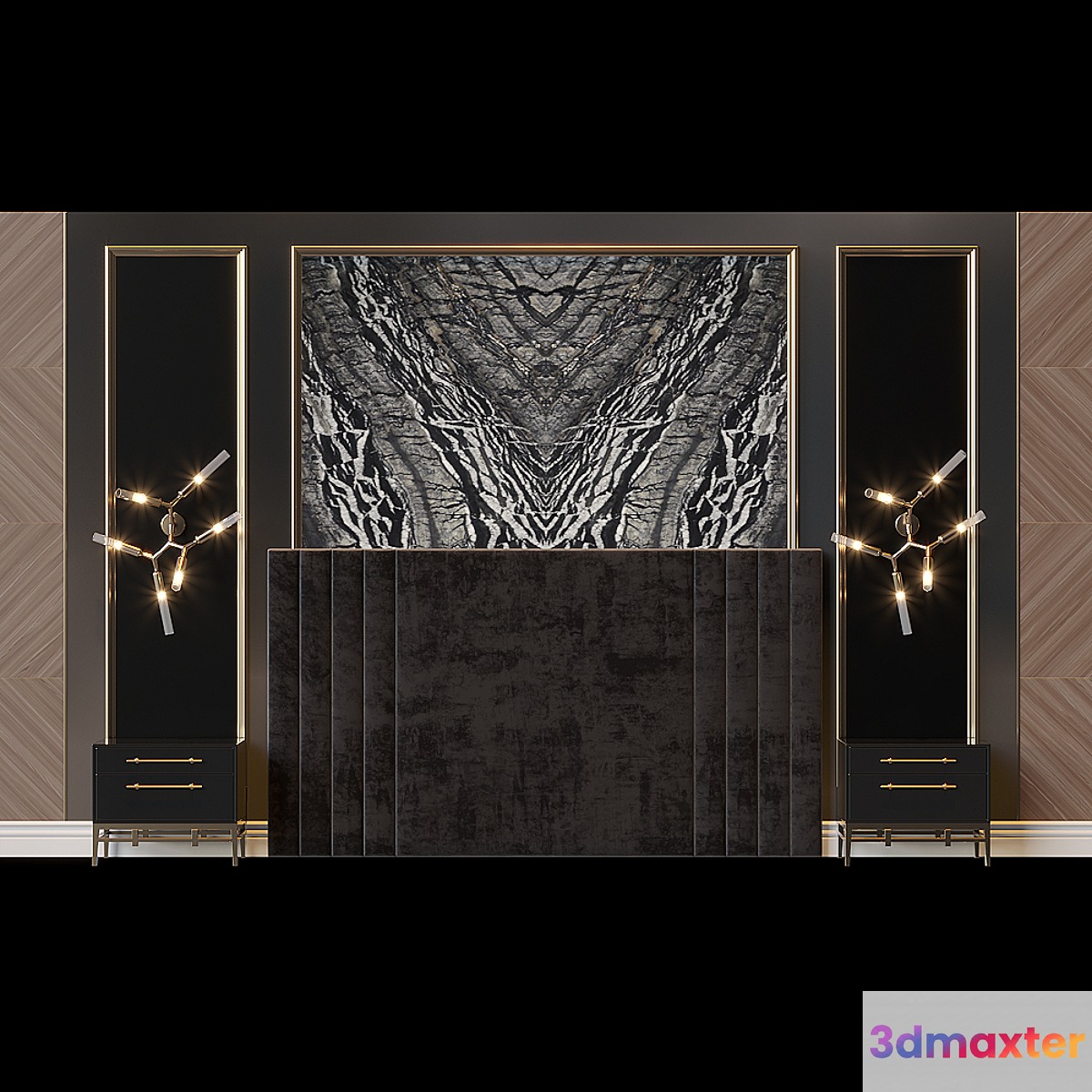 Headboard 3D Max