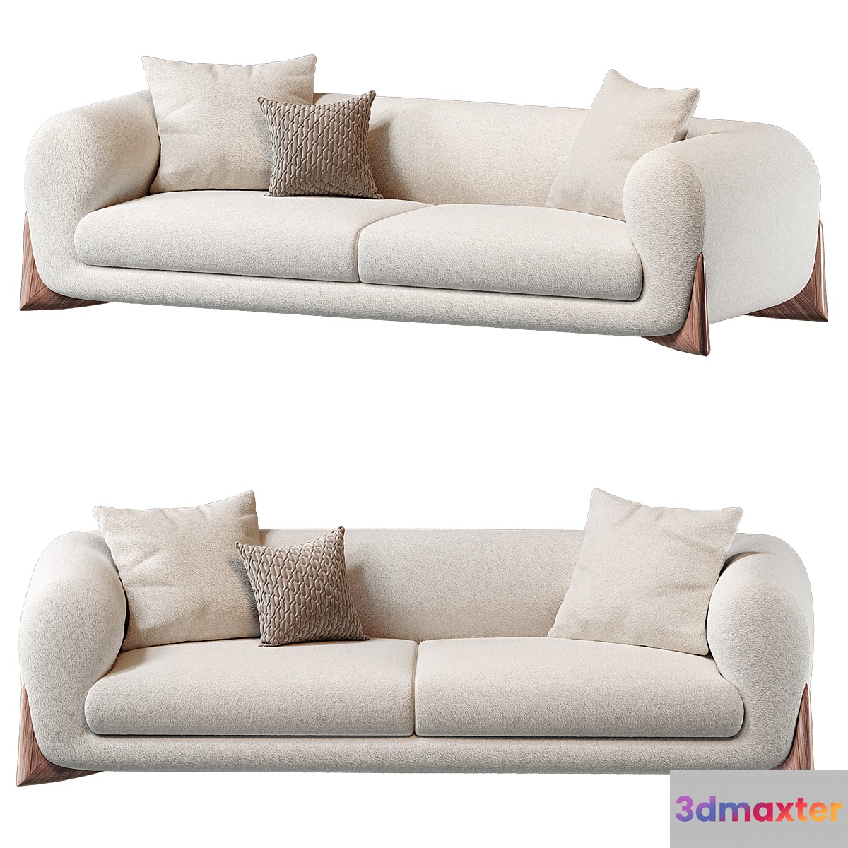 Sofa PORADA SAFTBAY 3D Max