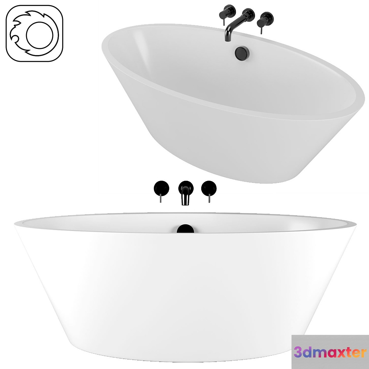 Bath 2 - No.2 3D Max