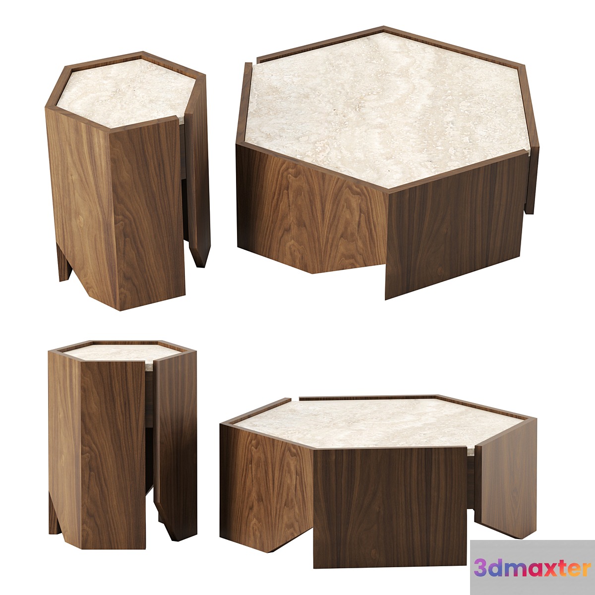 CHATEAU TABLES by Atelier de Troupe