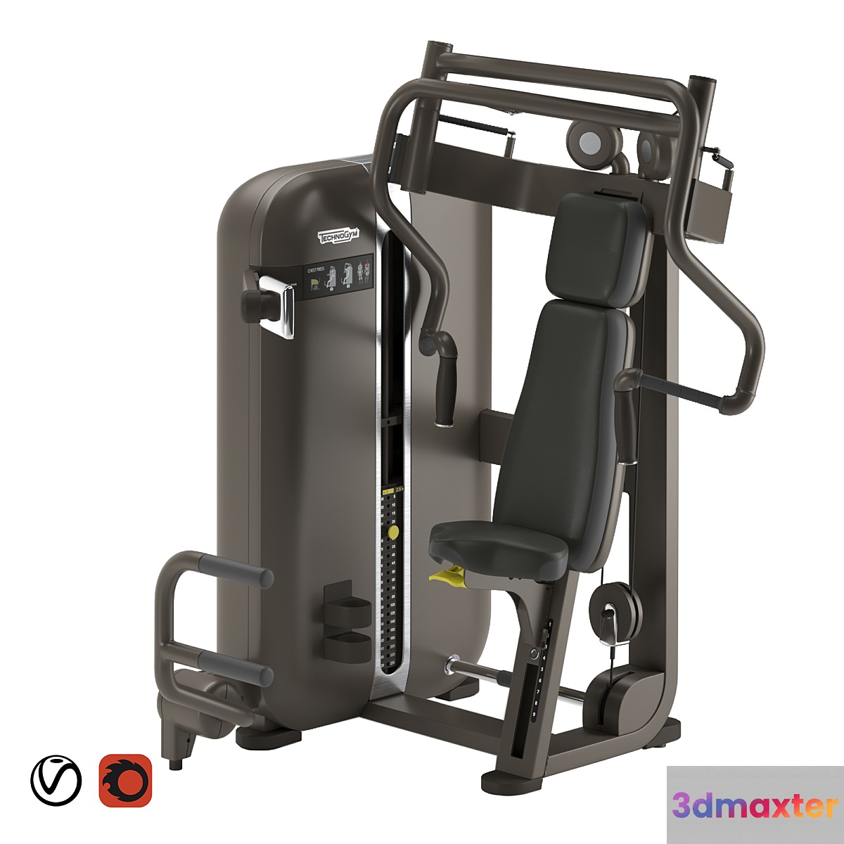 Technogym Artis Chest Press 3D Max