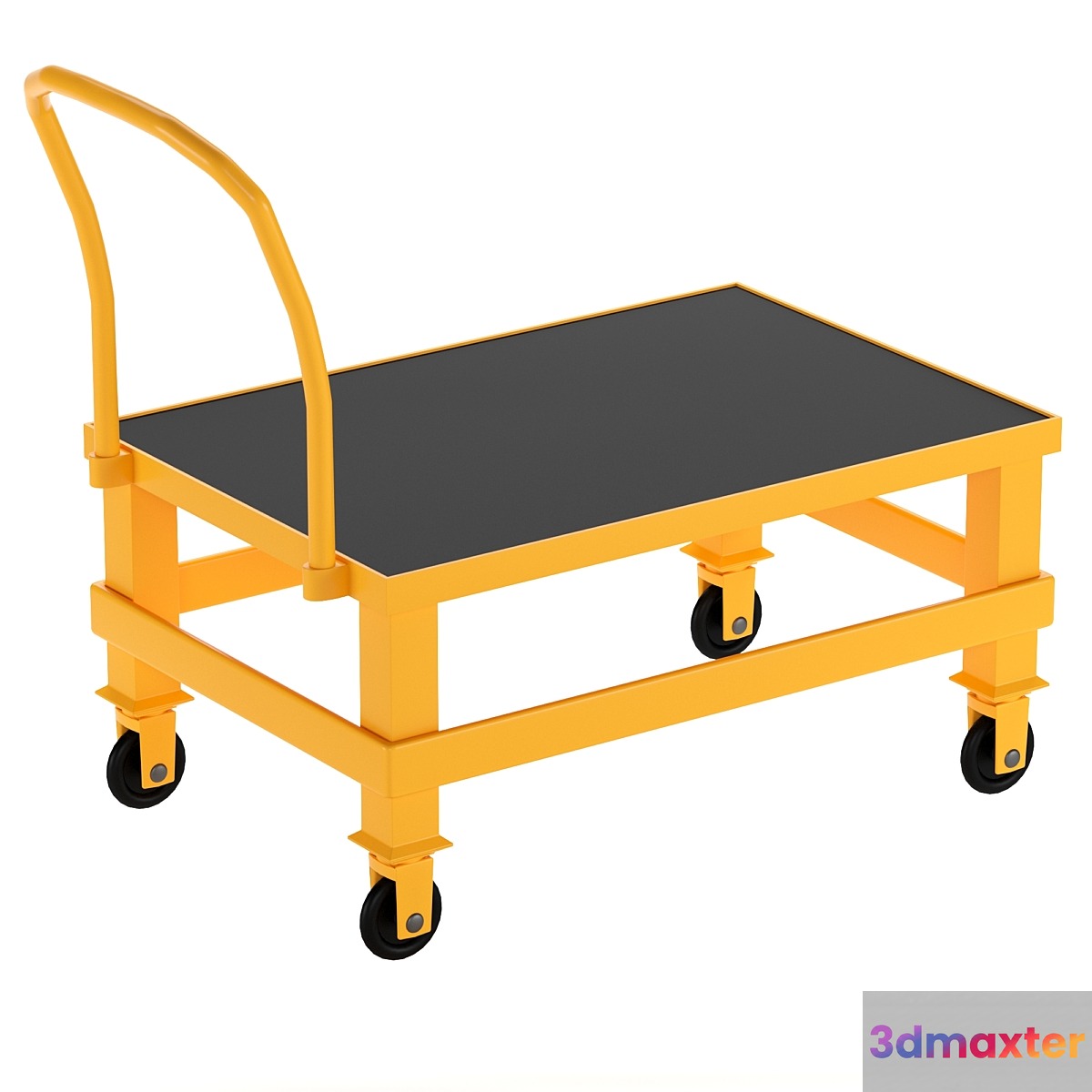 Manual platform trolley 3D Max