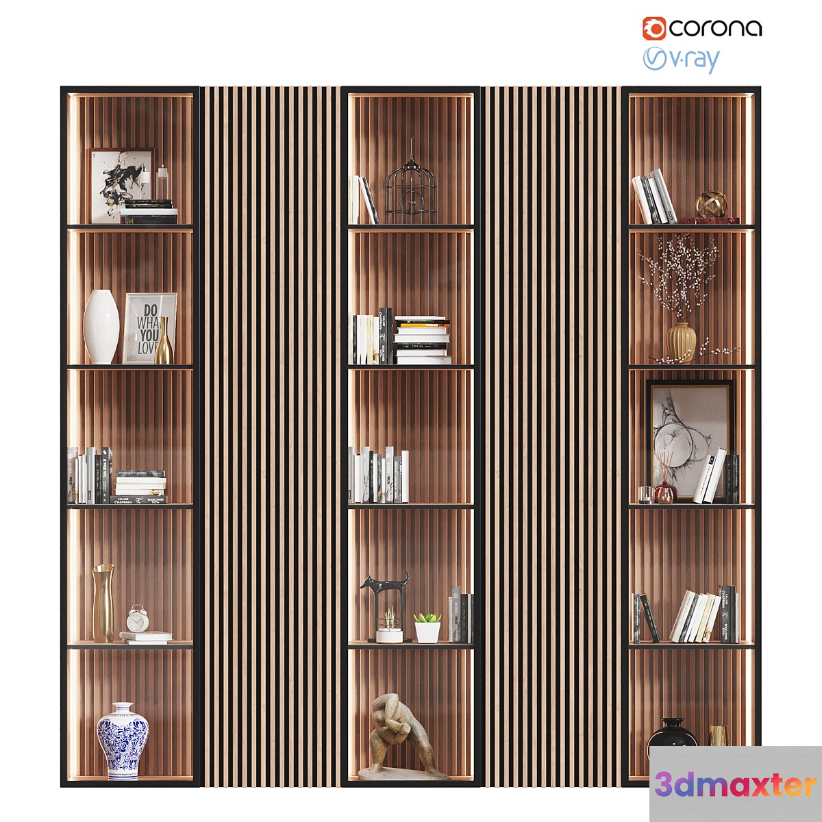 Wardrobe with decor # 3 - No.2
