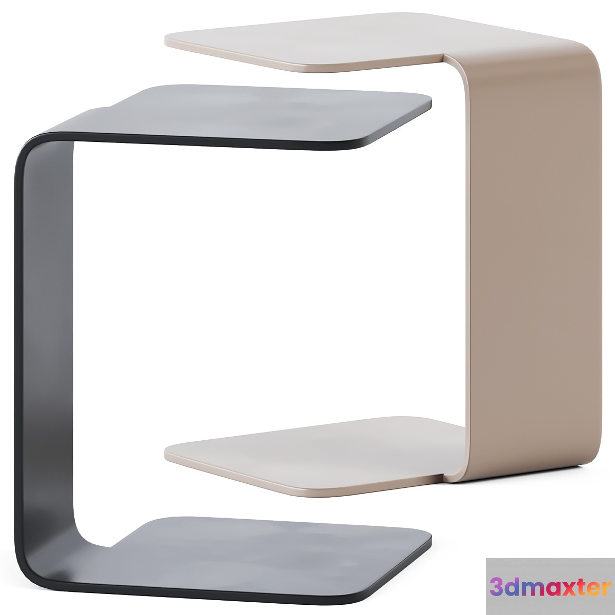 Side Table 9500 - 028 by Vibieffe 3D Max