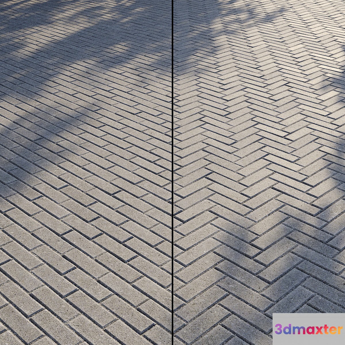 Paving Type 1 Set 16 3D Max