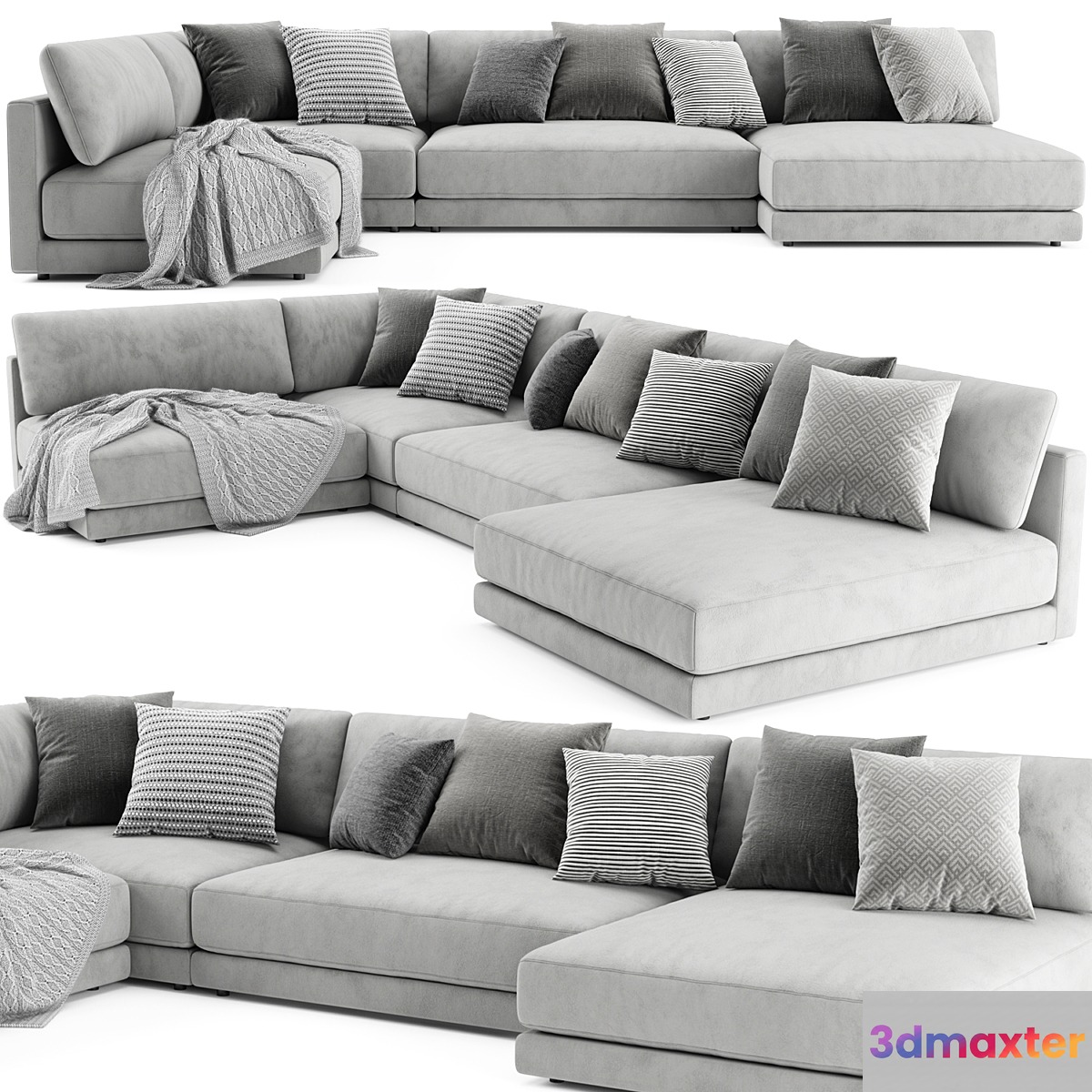 Blanche katarina sectional sofa - No.4