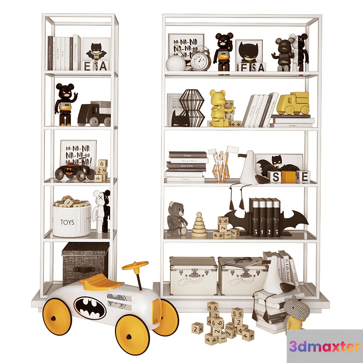 Racks with toys _3