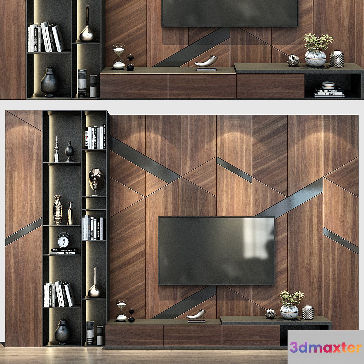 TV Wall set 206