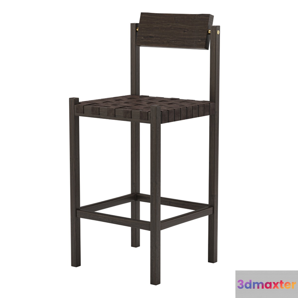 Thomas Hayes The Mills barstool 3D Max