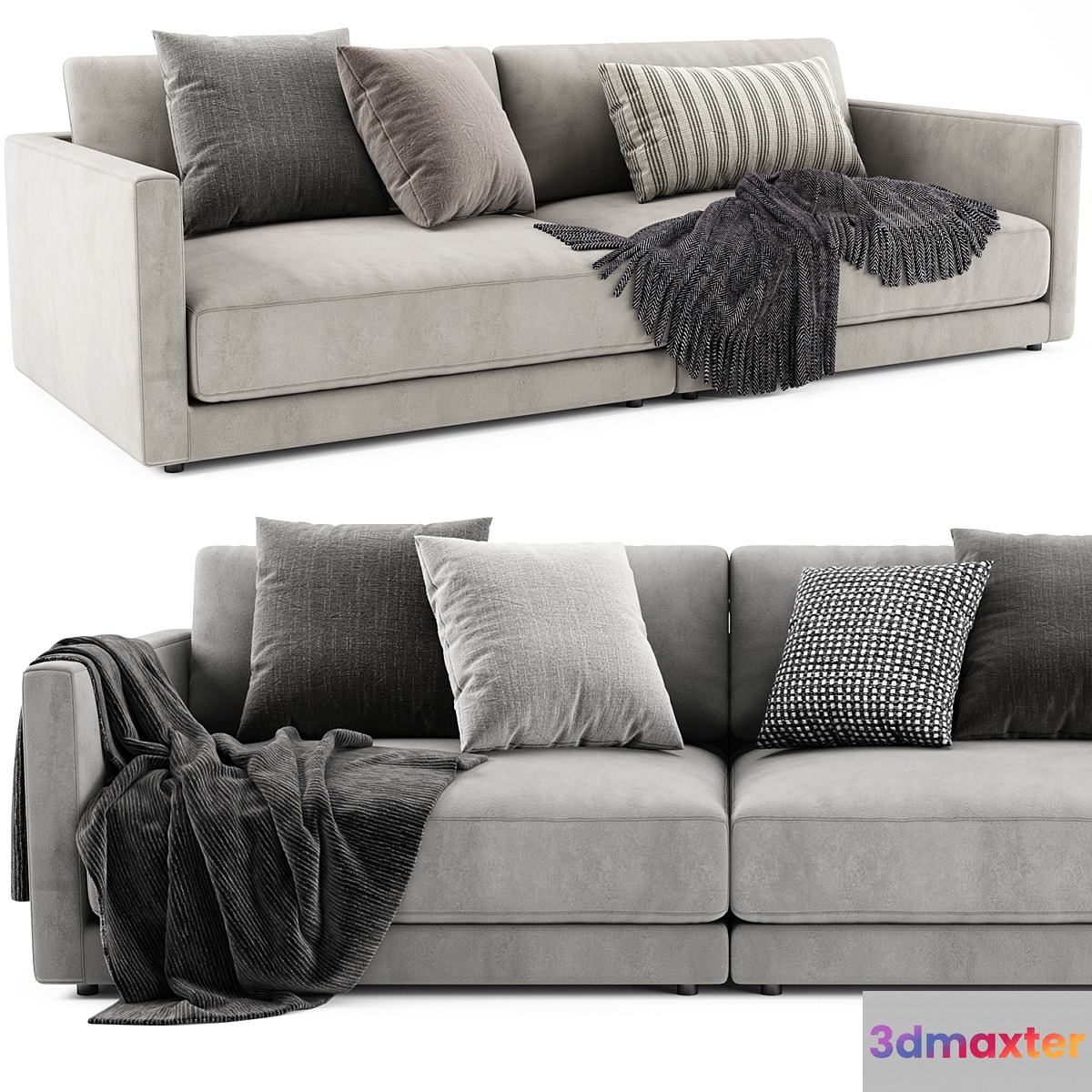 Blanche katarina 2 seater 3D Max