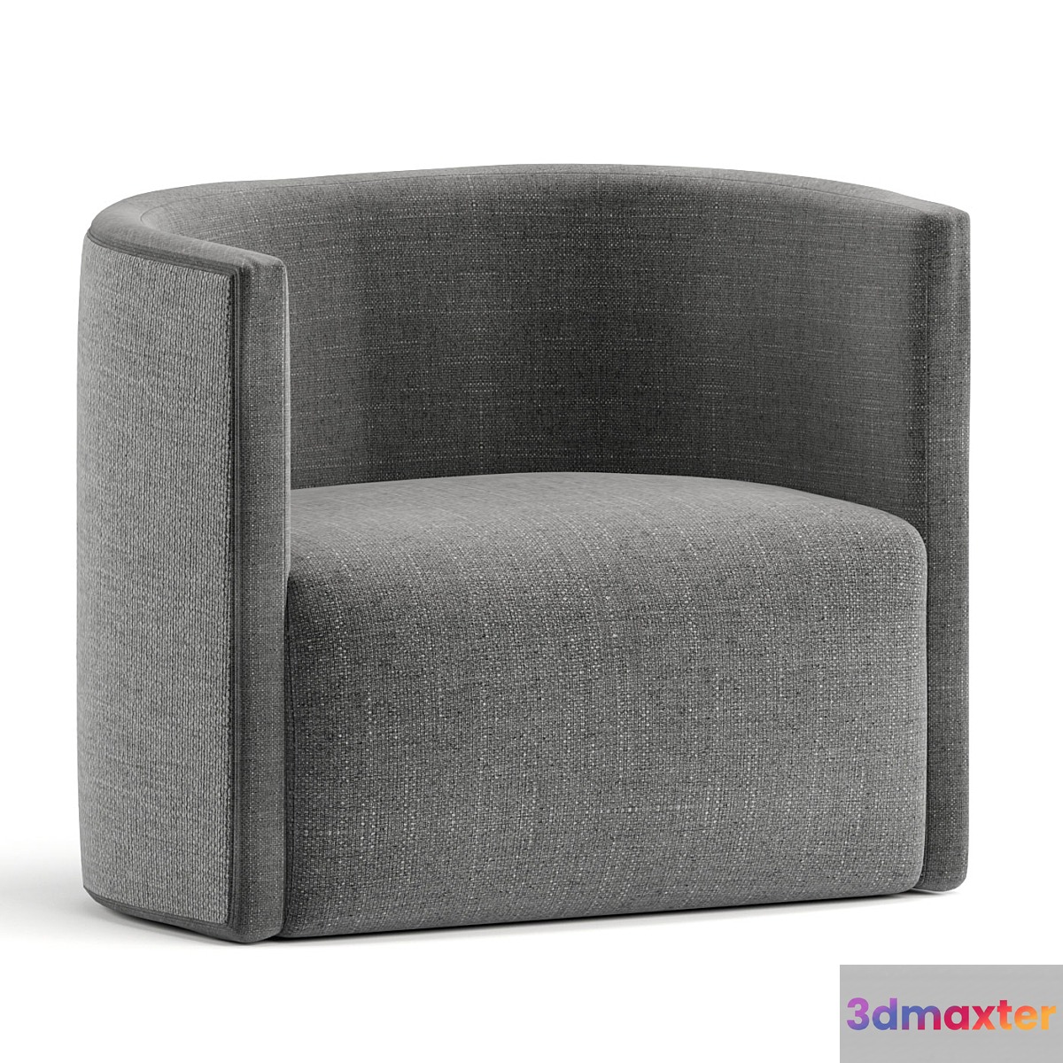 CONFIDENT RATTAN By Living Divani Fabric armchair with armrests - No.4