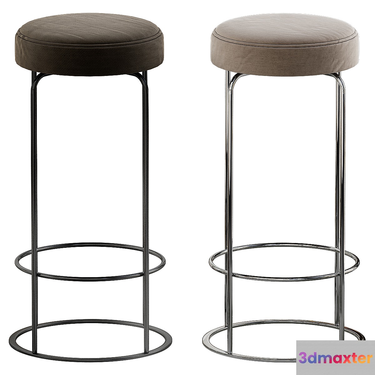 Bar chair RING BARSTOOL MAXI 3D Max