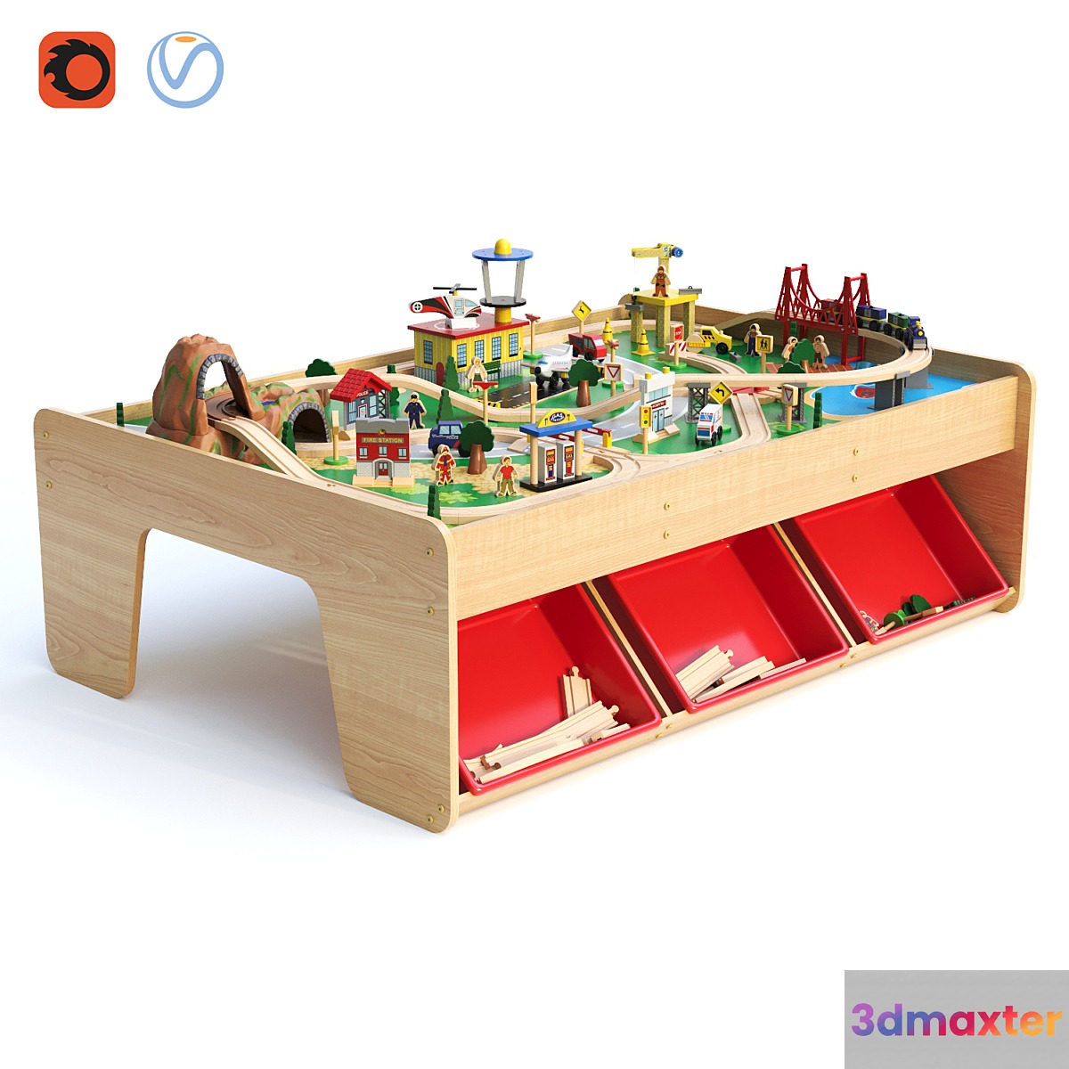 KidKraft toy railway