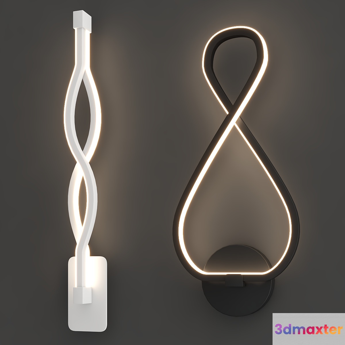 Sconce line light by aliexpress 1 3D Max