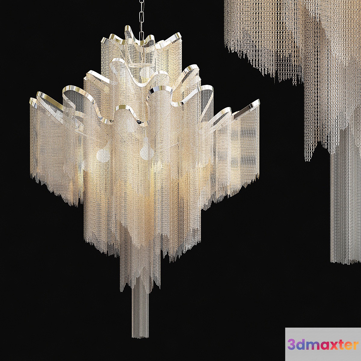 Atlantis Chandelier chain lamp