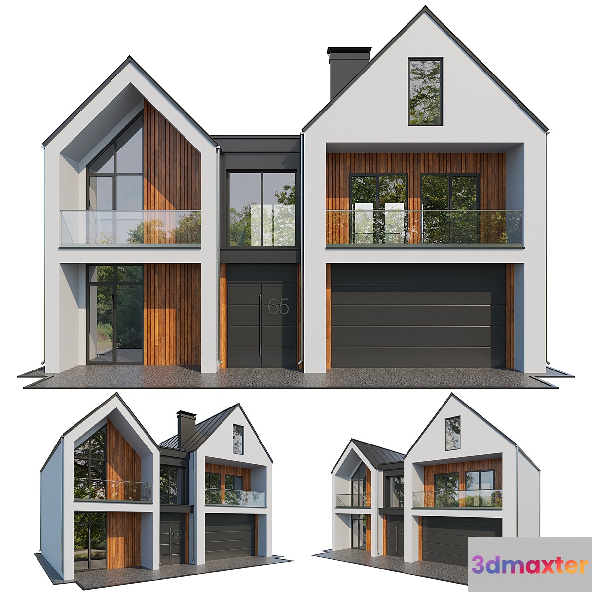 Country house 2 3D Max